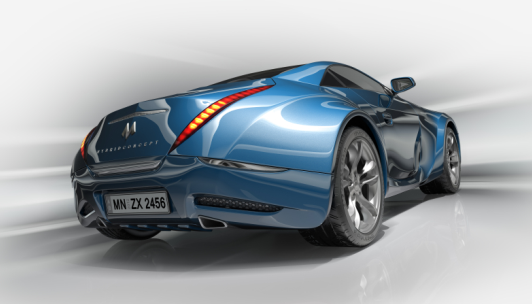 Blue Sports Car Win Sweepstakes