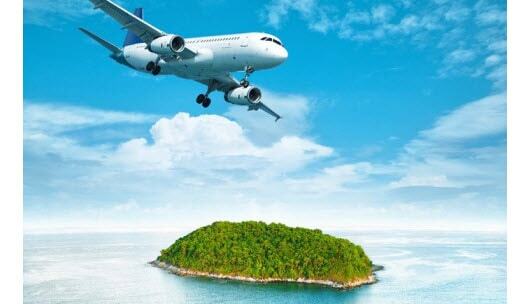 Win Private Jet island Sweepstakes min